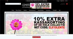 Desktop Screenshot of clementi.nl